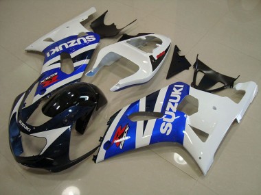 2001-2003 Blue White Suzuki GSXR750 Replacement Fairings Canada
