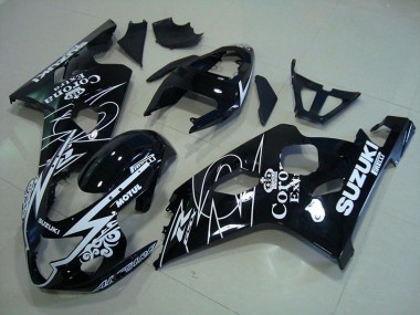 2004-2005 White Corona Extra Motul Suzuki GSXR750 Motorbike Fairing Canada