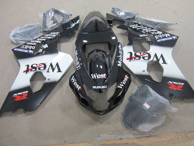 2004-2005 Black West Moil Suzuki GSXR750 Motorcycle Fairing Kit Canada 2004-2005 Black West Moil Suzuki GSXR750 Motorcycle Fairing Kit Canada