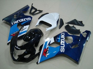 2004-2005 Blue White Suzuki GSXR750 Motorbike Fairing Canada