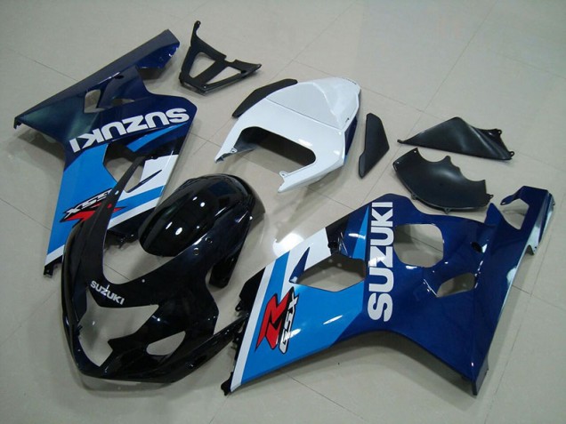 2004-2005 Blue White Suzuki GSXR750 Motorbike Fairing Canada 2004-2005 Blue White Suzuki GSXR750 Motorbike Fairing Canada