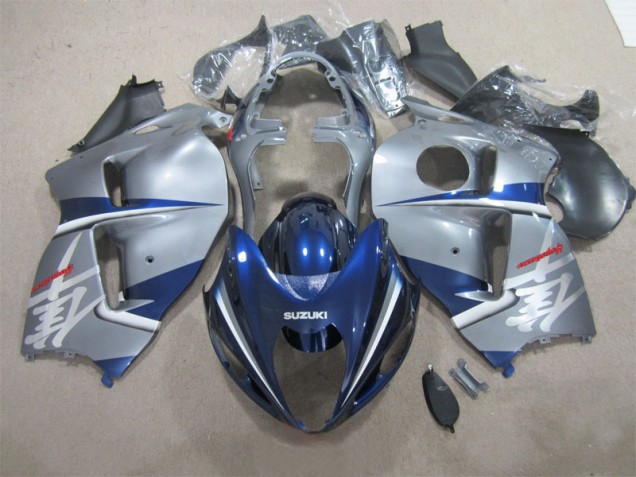 1996-2007 Silver Blue Suzuki GSXR1300 Hayabusa Motorcylce Fairings Canada 1996-2007 Silver Blue Suzuki GSXR1300 Hayabusa Motorcylce Fairings Canada