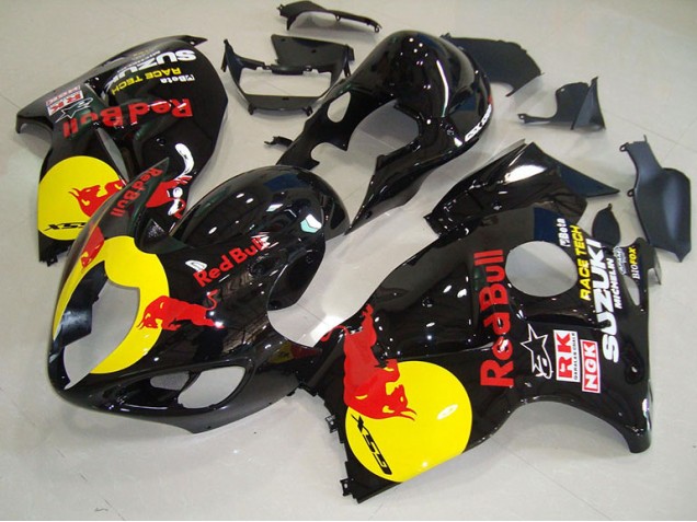 1996-2007 Black Yellow Red Bull Suzuki GSXR1300 Hayabusa Motorcycle Fairing Kits Canada 1996-2007 Black Yellow Red Bull Suzuki GSXR1300 Hayabusa Motorcycle Fairing Kits Canada