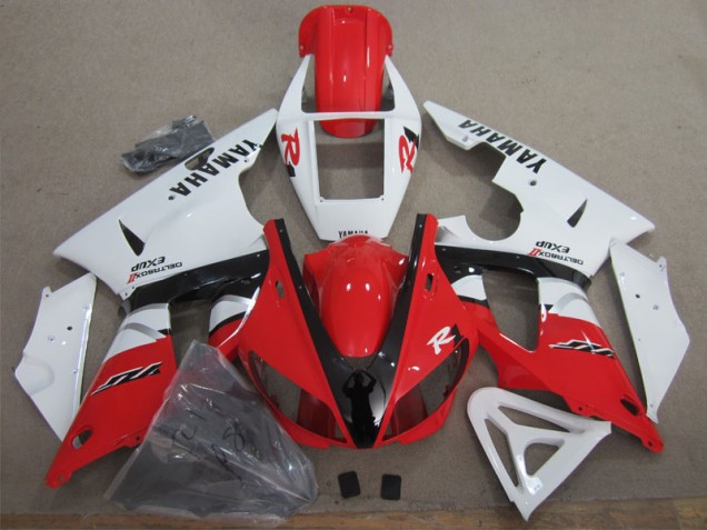 1998-1999 Red White Black Decal Yamaha YZF R1 Bike Fairing Canada 1998-1999 Red White Black Decal Yamaha YZF R1 Bike Fairing Canada