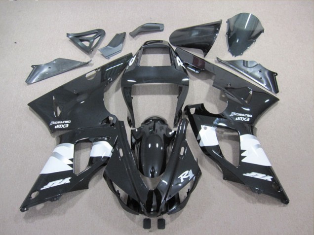 1998-1999 Black White Decal Yamaha YZF R1 Motorcycle Bodywork Canada 1998-1999 Black White Decal Yamaha YZF R1 Motorcycle Bodywork Canada