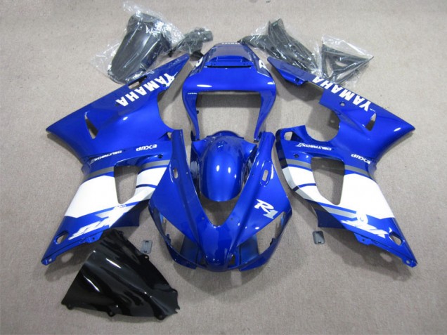 1998-1999 Blue White Decal Yamaha YZF R1 Moto Fairings Canada 1998-1999 Blue White Decal Yamaha YZF R1 Moto Fairings Canada
