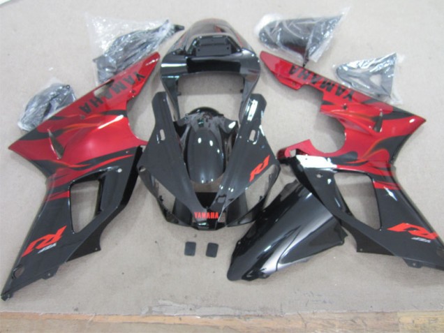 2000-2001 Black Red Yamaha YZF R1 Motor Fairings Canada 2000-2001 Black Red Yamaha YZF R1 Motor Fairings Canada