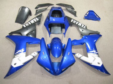 2002-2003 Blue White Yamaha YZF R1 Bike Fairing Kit Canada