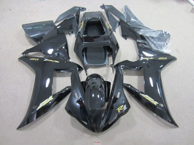 2002-2003 Black Gold Decal Yamaha YZF R1 Motorcyle Fairings Canada