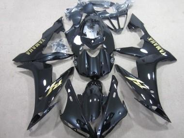 2004-2006 Black White Gold Decal Yamaha YZF R1 Motorcycle Fairing Kit Canada