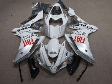 2007-2008 White Fiat Yamaha YZF R1 Bike Fairings Canada