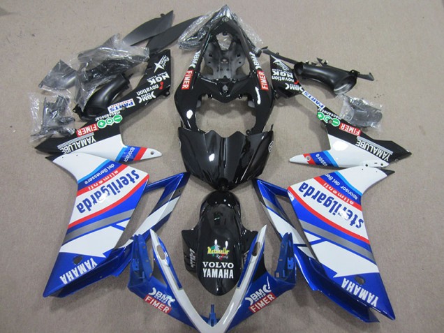 2007-2008 Black White Sterilgarda Yamaha YZF R1 Motorcylce Fairings Canada 2007-2008 Black White Sterilgarda Yamaha YZF R1 Motorcylce Fairings Canada