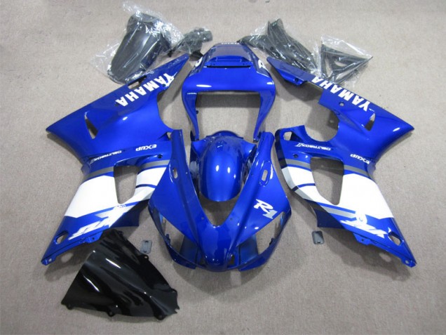 2009-2011 Blue White Yamaha YZF R1 Moto Fairings Canada 2009-2011 Blue White Yamaha YZF R1 Moto Fairings Canada
