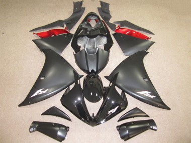 2009-2011 Black Yamaha YZF R1 Motorcycle Fairings Kit Canada