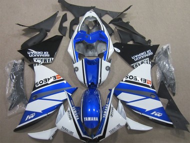 2009-2011 Blue White Yamaha YZF R1 Motorcycle Fairing Canada