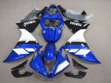 2012-2014 Blue Black White Yamaha YZF R1 Motorcyle Fairings Canada