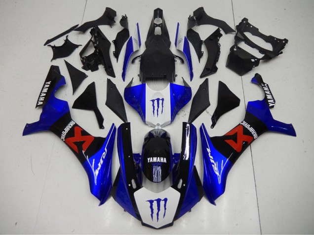 2015-2019 Black Blue Yamaha YZF R1 Motorbike Fairing Kits Canada 2015-2019 Black Blue Yamaha YZF R1 Motorbike Fairing Kits Canada
