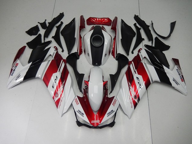 2015-2022 Black Red White Yamaha YZF R3 Motorcycle Fairings Canada 2015-2022 Black Red White Yamaha YZF R3 Motorcycle Fairings Canada