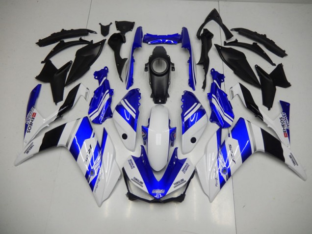 2015-2022 Blue White Blue White ENEOS Yamaha YZF R3 Bike Fairings Canada 2015-2022 Blue White Blue White ENEOS Yamaha YZF R3 Bike Fairings Canada