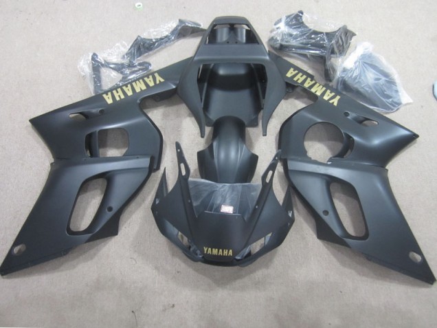 1998-2002 Black Yellow Decal Yamaha YZF R6 Motorcylce Fairings Canada 1998-2002 Black Yellow Decal Yamaha YZF R6 Motorcylce Fairings Canada