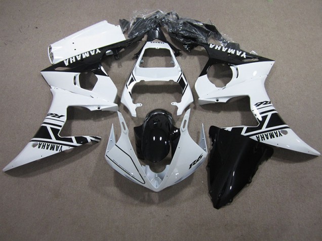 2003-2005 White Black Yamaha YZF R6 Motor Bike Fairings Canada 2003-2005 White Black Yamaha YZF R6 Motor Bike Fairings Canada