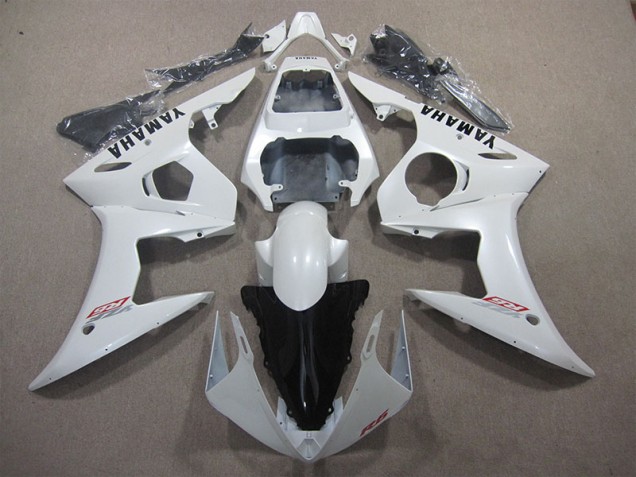 2003-2005 White Yamaha YZF R6 Bike Fairing Canada 2003-2005 White Yamaha YZF R6 Bike Fairing Canada