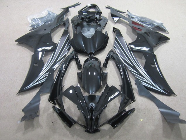 2006-2007 Black Yamaha YZF R6 Motorcycle Fairings Canada 2006-2007 Black Yamaha YZF R6 Motorcycle Fairings Canada