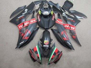 2006-2007 Black Motul 46 Yamaha YZF R6 Moto Fairings Canada
