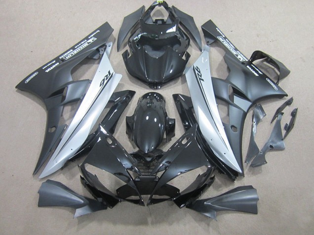 2006-2007 Silver Black Yamaha YZF R6 Replacement Fairings Canada 2006-2007 Silver Black Yamaha YZF R6 Replacement Fairings Canada